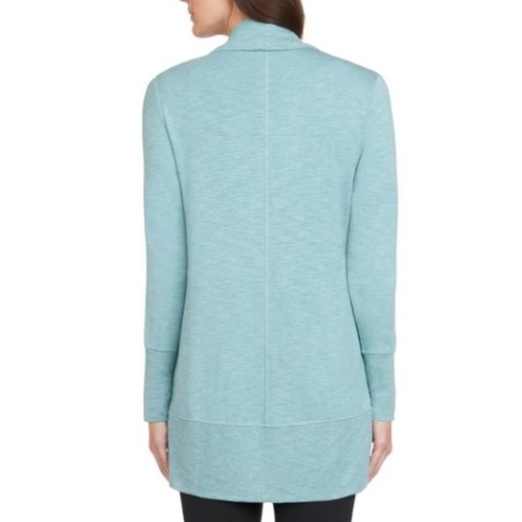 MAX & MIA Drape Front Cardigan - Picture 3 of 7